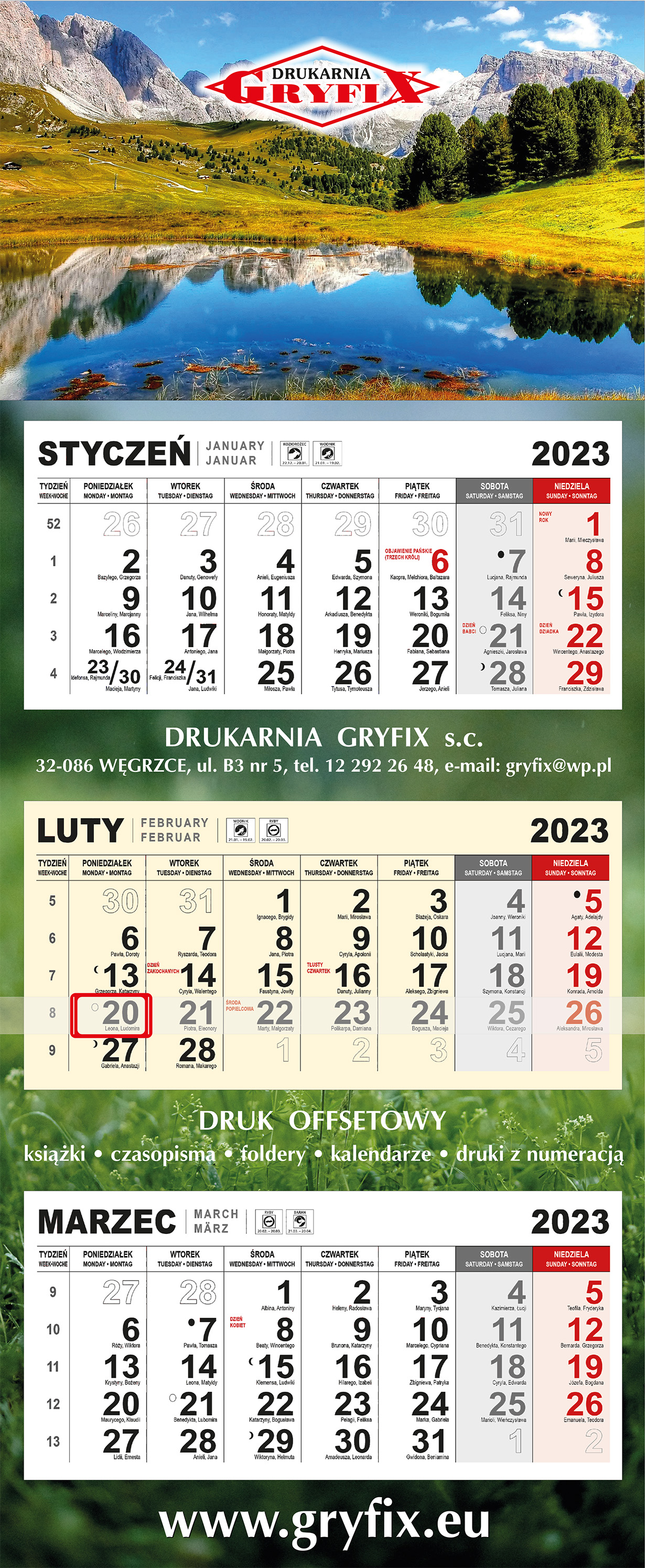 Kalendarz firmowy v1